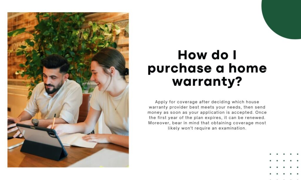 How do I purchase a home warranty?
