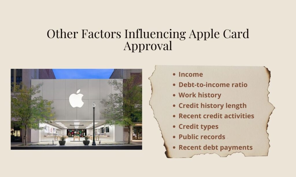 Other Factors Influencing Apple Card Approval