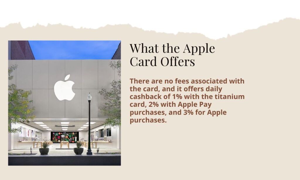 What the Apple Card Offers