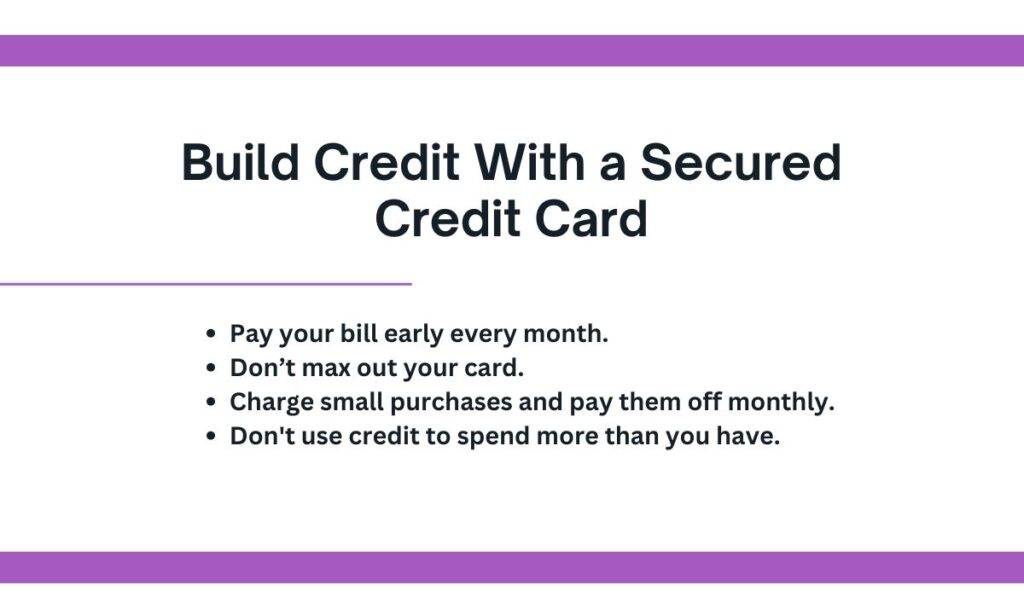 Build Credit With a Secured Credit Card