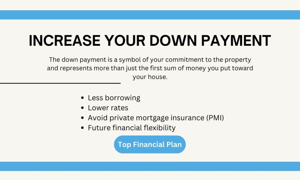 Increase Your Down Payment