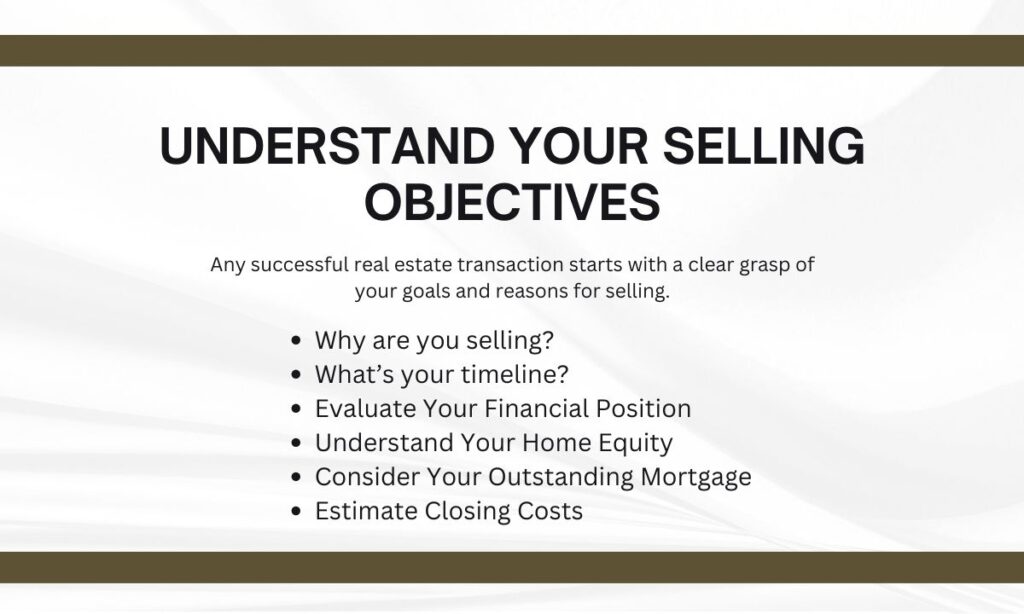 Understand Your Selling Objectives