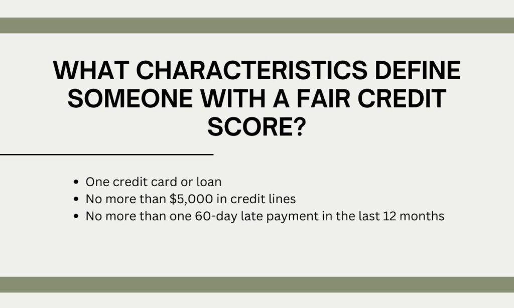 What Is a Fair Credit Score?